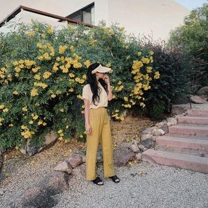 ALI GOLDEN Straight Leg Pants